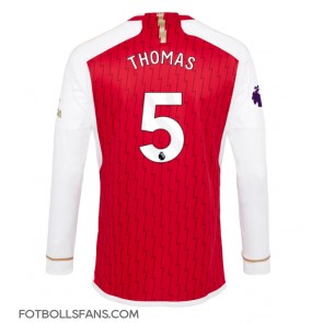 Arsenal Thomas Partey #5 Replika Hemmatröja 2023-24 Långärmad